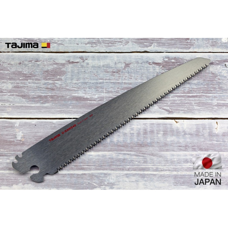 Змінне полотно TAJIMA G-SAW для садових пилок 0,7 мм 240 мм 9 TPI (1104-0338)