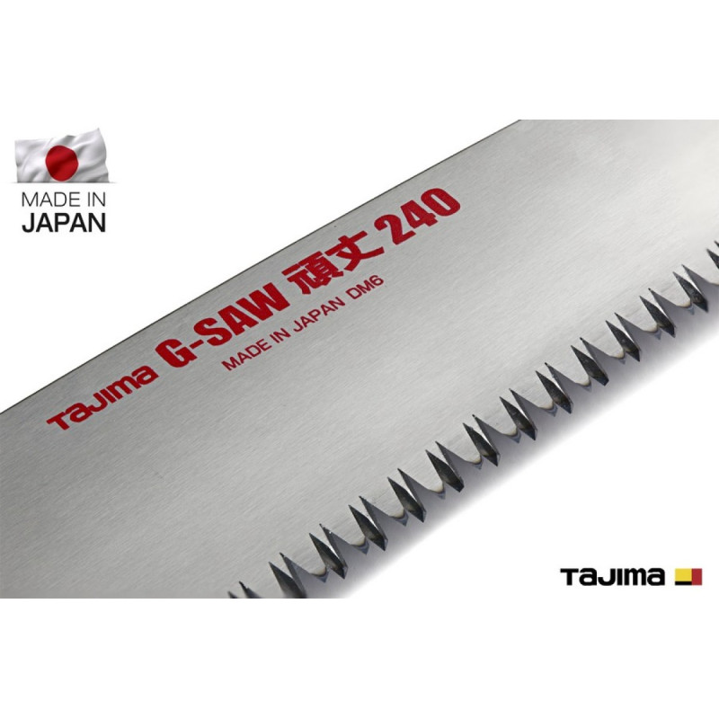 Сменное полотно TAJIMA G-SAW для садовых пил 1,2 мм 240 мм 9 TPI (1104-1750)