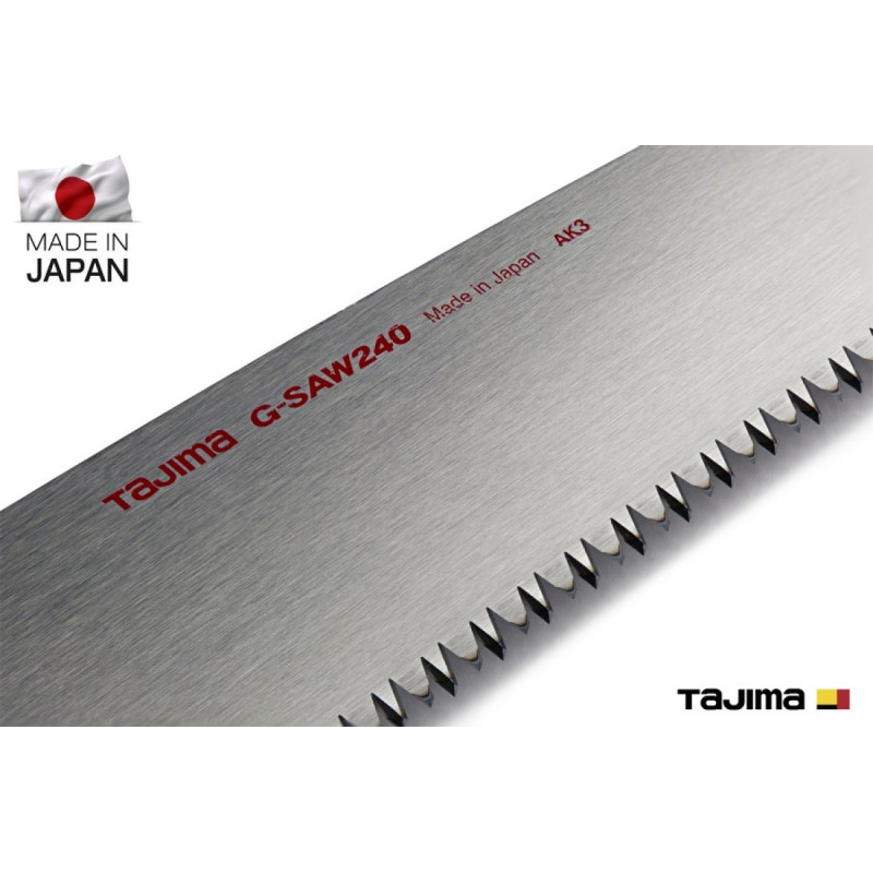 Змінне полотно TAJIMA G-SAW для садових пилок 0,7 мм 240 мм 9 TPI (1104-0338)