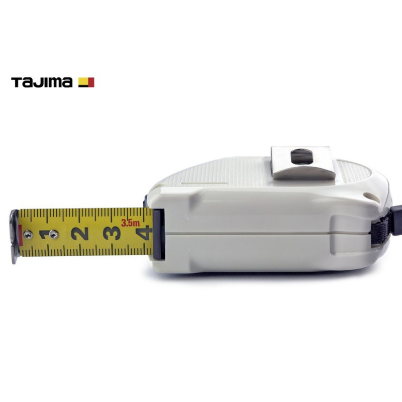 Рулетка строительная TAJIMA SIGMA SS1635-CHN усиленная лента с автостопом 16 мм х 3,5 м (1001-2605)