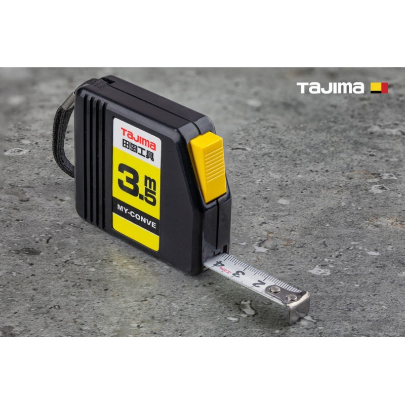 Рулетка будівельна TAJIMA MY-CONVE MY-35 3,5 м (1001-0144)