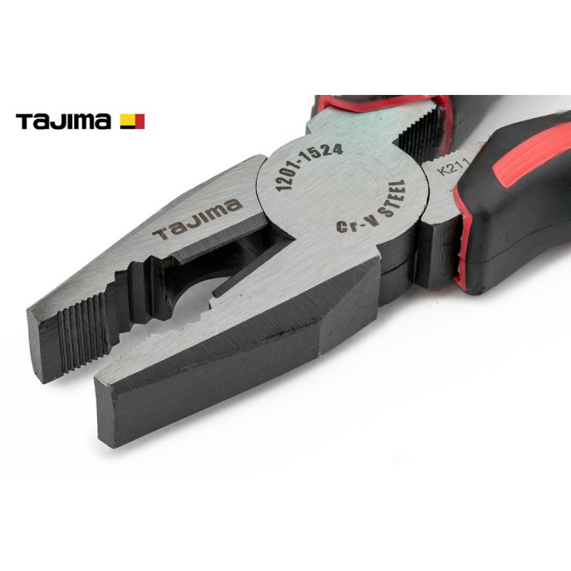 Плоскогубцы (пассатижи) TAJIMA SUPER комбинированные 200 мм (1201-1524)