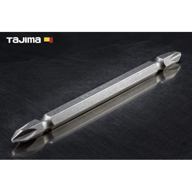 Набір біт TAJIMA PH2-100 мм двосторонні (ціна за 1 шт) (1303-0496)
