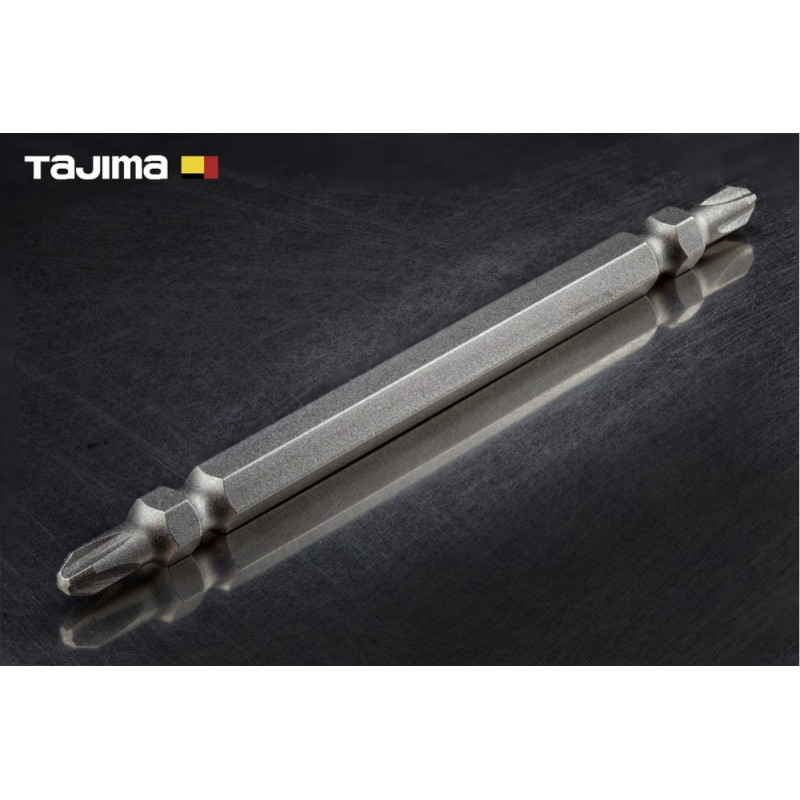 Набор бит Tajima Wpro 2×100 мм тип РН 2 двухсторонние (цена за 1 шт) (1303-2176)