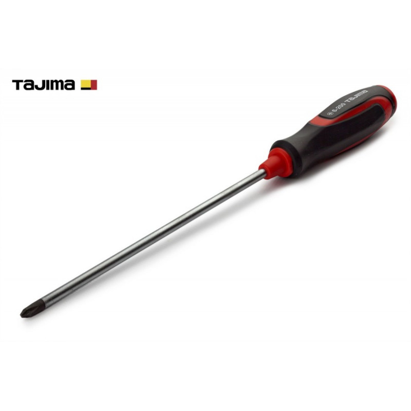 Викрутка хрестоподібна TAJIMA Phillips PH2 6-200 329 мм (1301-2137)