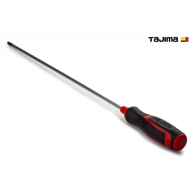 Отвертка крестовая TAJIMA Phillips PH1 417 мм магнитная (1301-2132)
