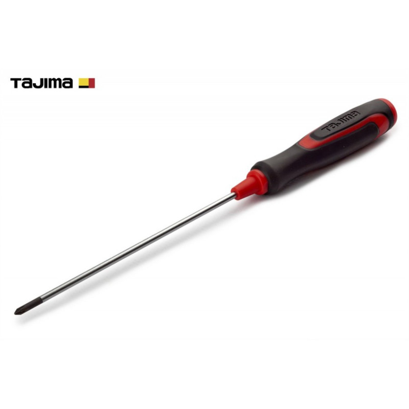 Отвертка крестовая TAJIMA Phillips PH0 229 мм магнитная (1301-2123)