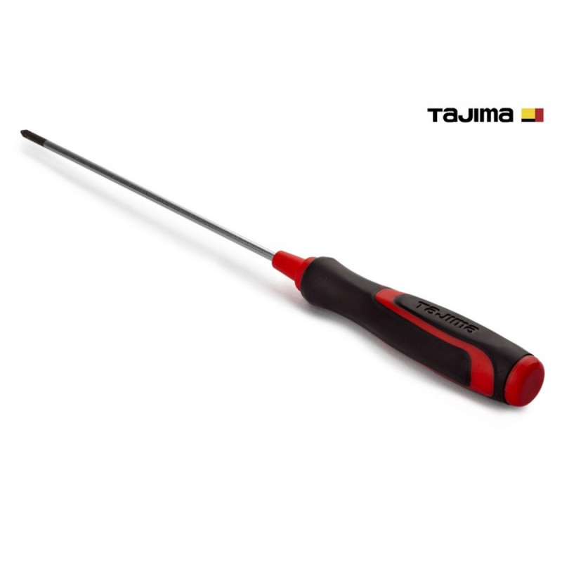 Отвертка крестовая TAJIMA Phillips PH0 229 мм магнитная (1301-2123)