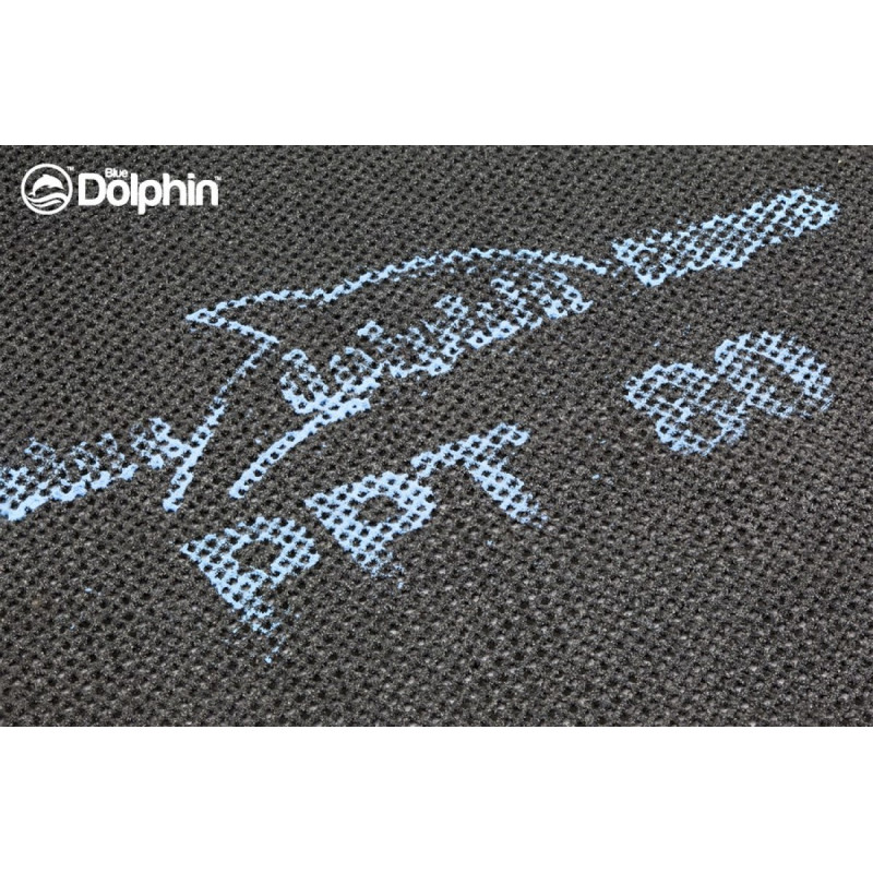 Шлифовальный (абразивный) круг сетка Blue Dolphin P80 225 мм на липучке