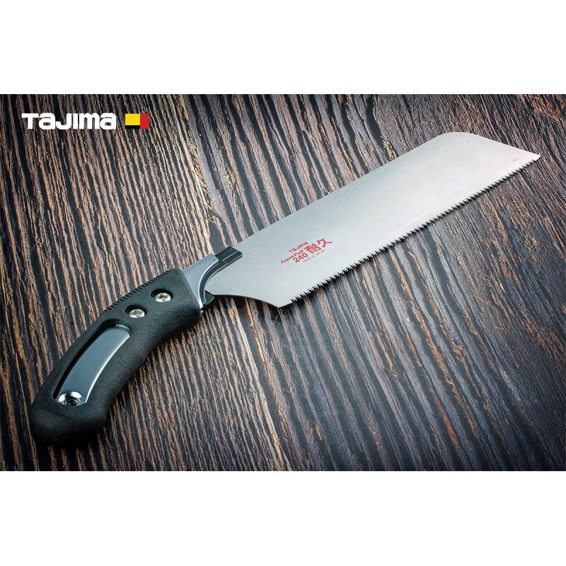 Пила японська ручна по дереву TAJIMA Premium Japan Pull GNT-240T двокомпонентна ручка 240 мм (1103-2600)