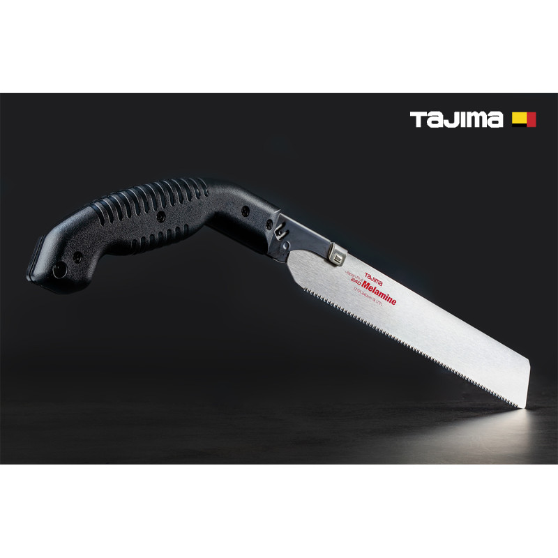 Пила ручная японская универсальная TAJIMA Premium Japan Pull пластиковая ручка 240 мм (1103-2533)