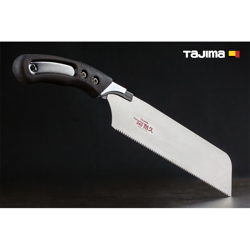 Пила японська ручна по дереву TAJIMA Premium Japan Pull GNT-240T двокомпонентна ручка 240 мм (1103-2600)