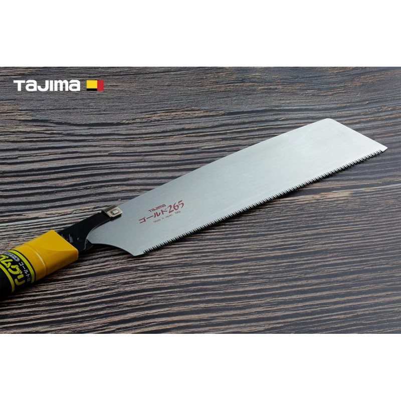 Пила ручна японська по дереву TAJIMA Japan Pull GNC-265 еластомірна ручка 265 мм (1103-2424)