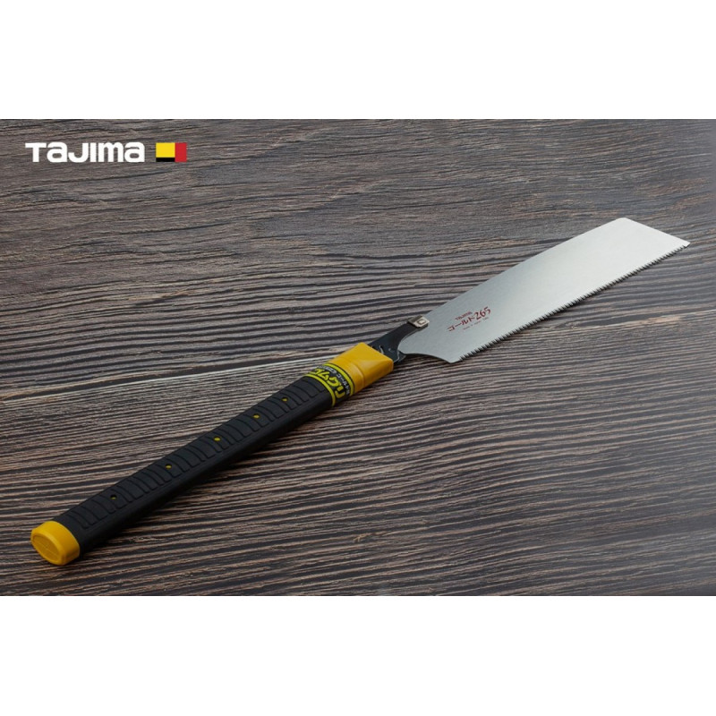 Пила ручна японська по дереву TAJIMA Japan Pull GNC-265 еластомірна ручка 265 мм (1103-2424)