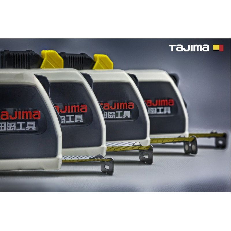 Рулетка строительная TAJIMA SIGMA SS25-55 5,5 м усиленная лента с автостопом 25 мм х 5,5 м (1001-1649)