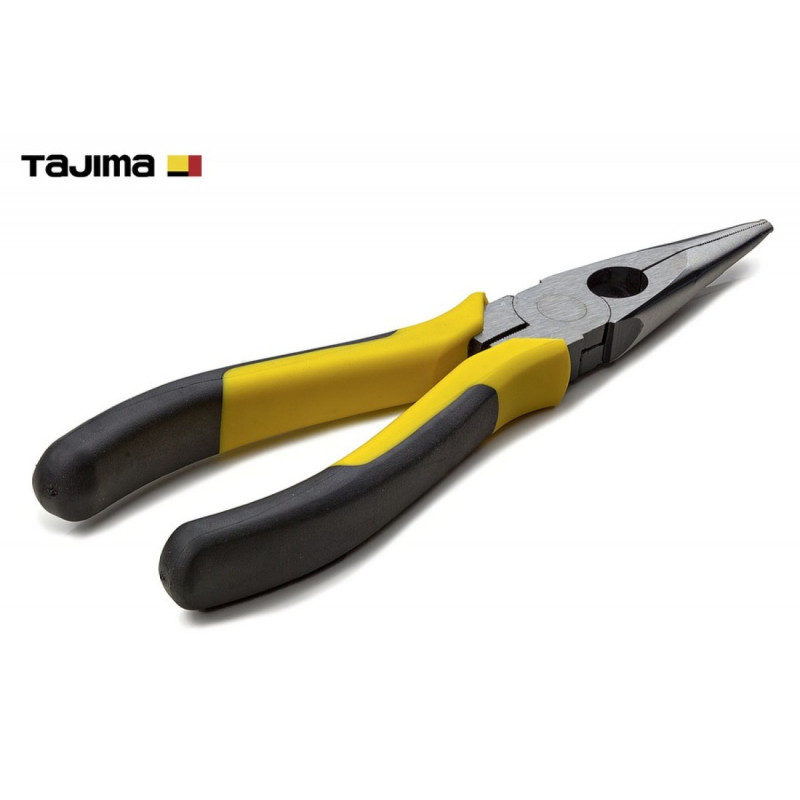 Плоскогубці (длинногубці) TAJIMA з ріжучим лезом 200 мм (1203-2059)