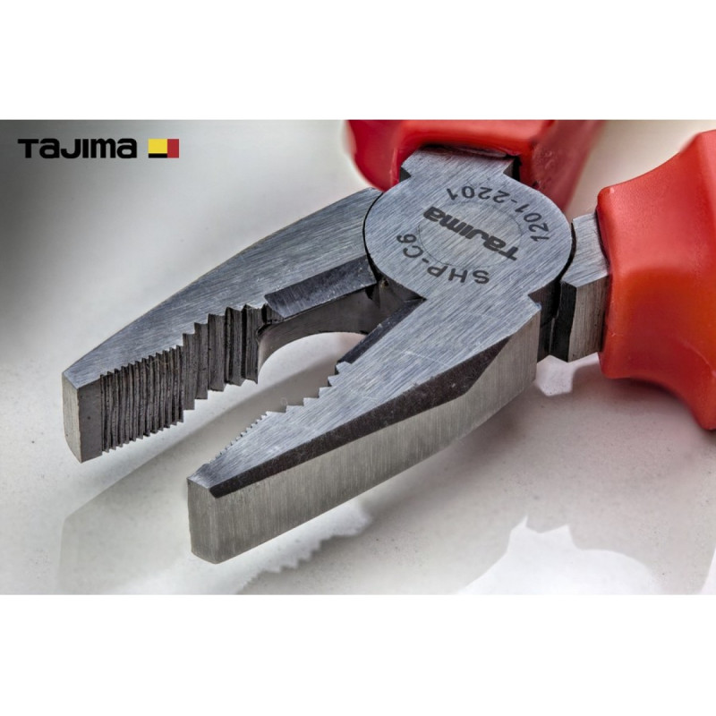 Плоскогубцы (пассатижи) TAJIMA SHP-C6 комбинированные 160 мм (1201-2201)