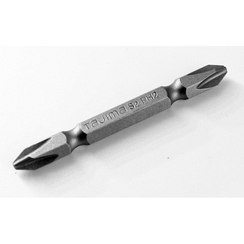 Набор бит TAJIMA PH2-65 мм двухсторонние (цена за 1 шт) (1303-0494)