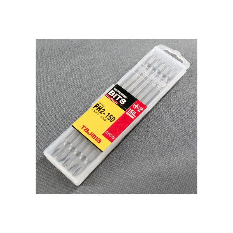 Бита TAJIMA PH2-150 мм двухсторонние (цена за 1 шт) (1303-0497)