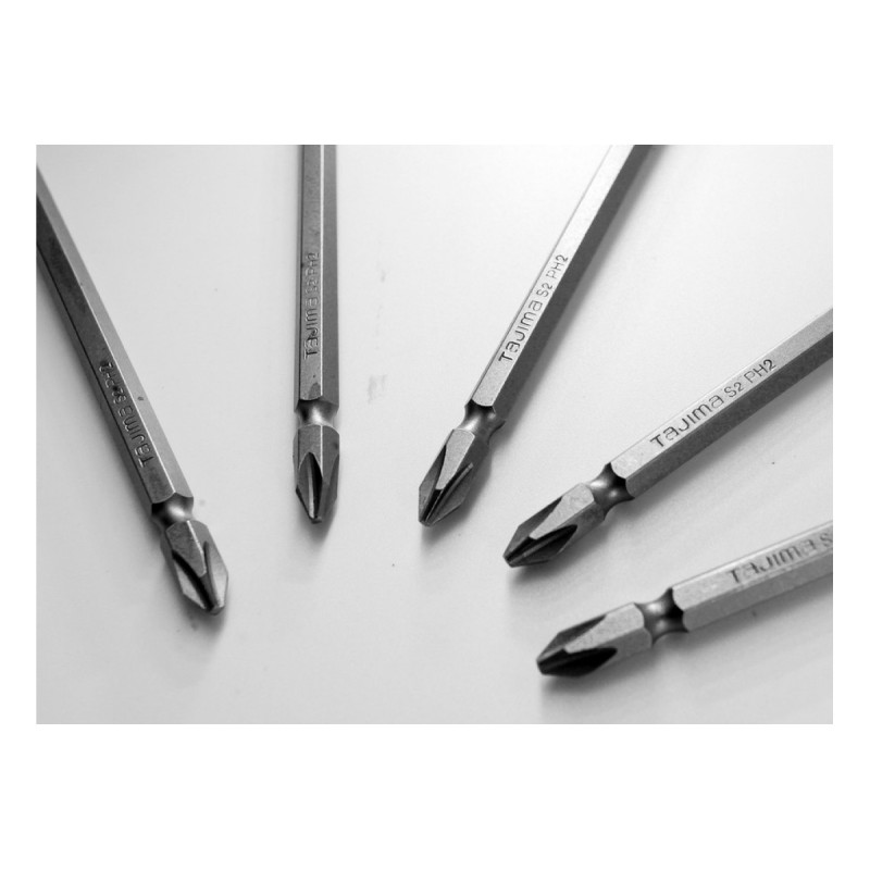 Бита TAJIMA PH2-150 мм двухсторонние (цена за 1 шт) (1303-0497)