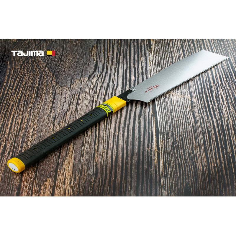 Пила ручная японская по дереву TAJIMA Japan Pull GNC-300 эластомерная ручка 300 мм (1103-2425)