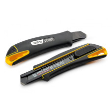 Нож строительный 18мм автофиксатор Woodpecker FD-7821