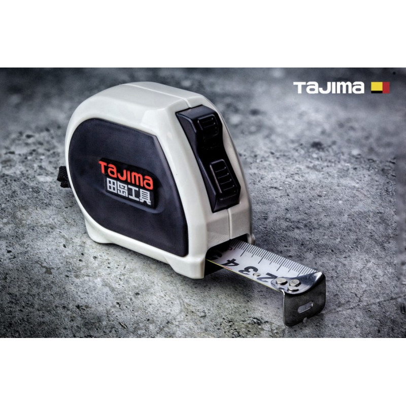Рулетка будівельна TAJIMA SIGMA SS2550-CHN 5 м автоматичний фіксатор (1001-2607)