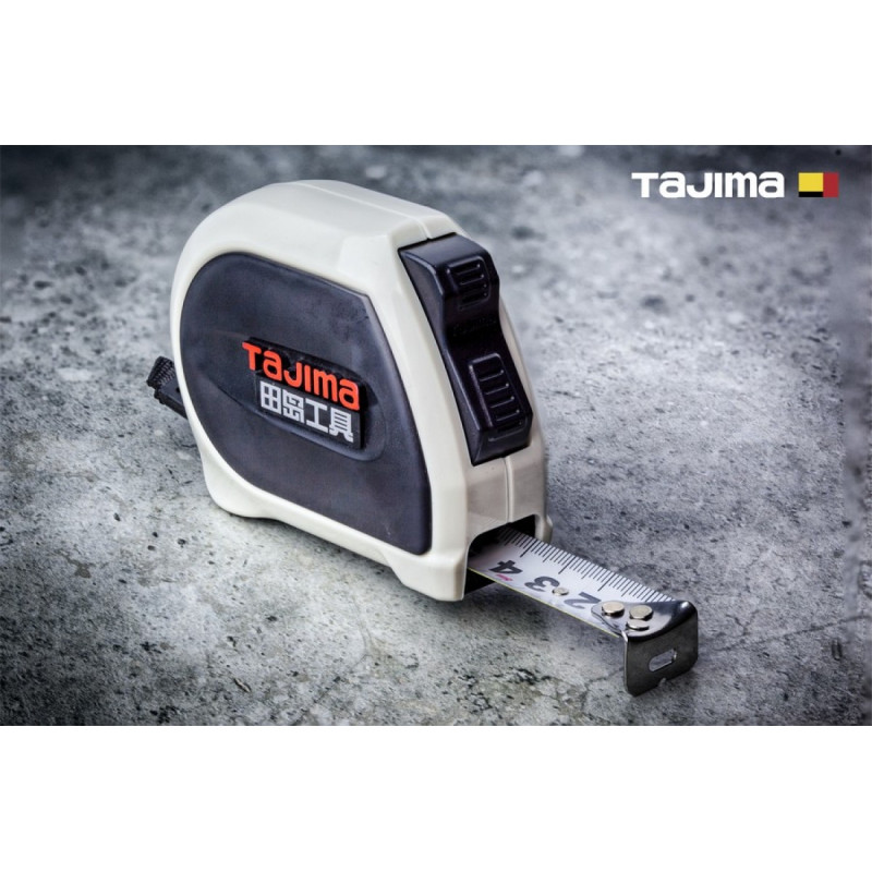 Рулетка будівельна TAJIMA SIGMA SS1950-CHN 5 м автоматичний фіксатор (1001-2606)