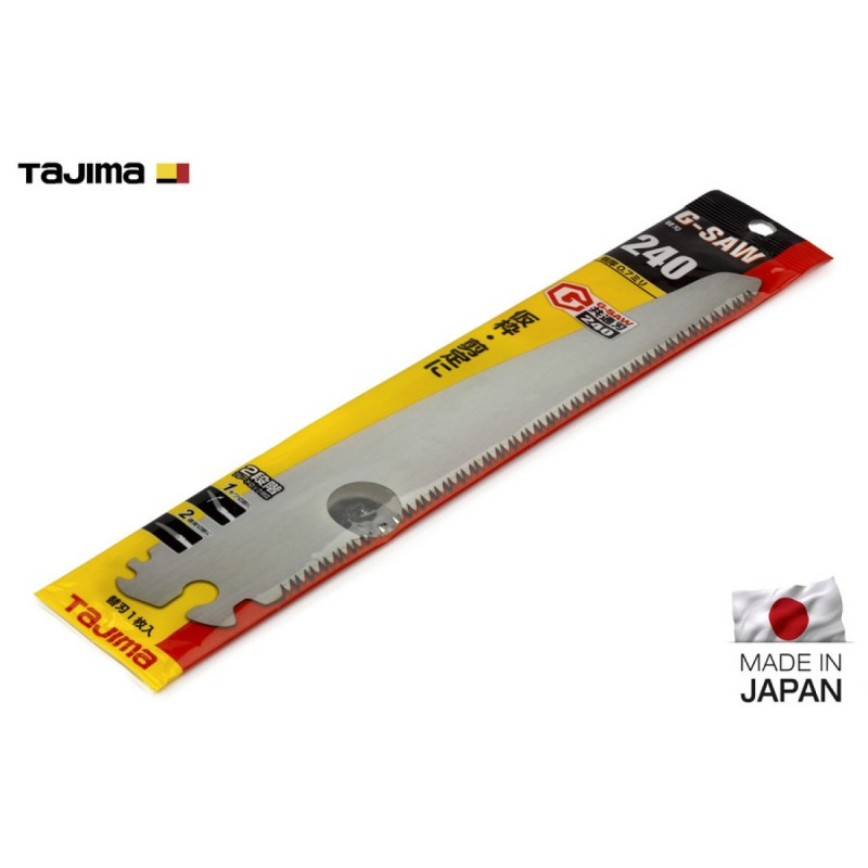 Змінне полотно TAJIMA G-SAW для садових пилок 0,7 мм 240 мм 9 TPI (1104-0338)