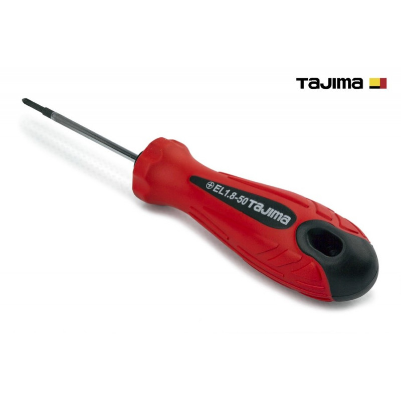 Отвертка крестовая TAJIMA PH0 133 мм магнитная (1301-0916)