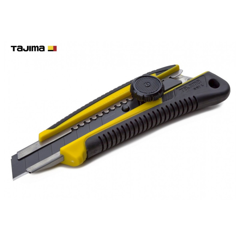 Нож строительный сегментный TAJIMA LC561B 18 мм винтовой фиксатор (1101-0215)