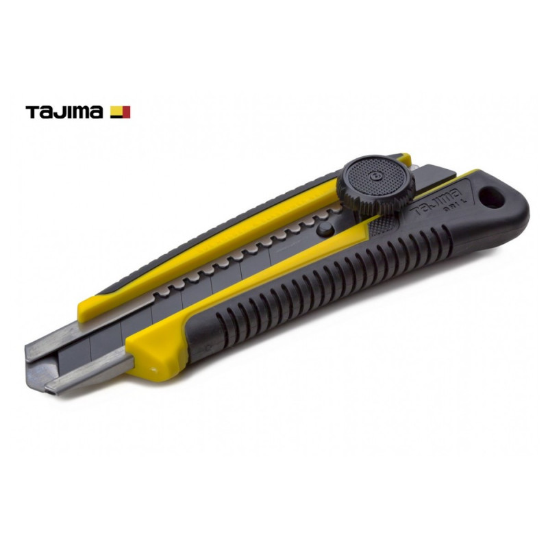 Нож строительный сегментный TAJIMA LC561B 18 мм винтовой фиксатор (1101-0215)