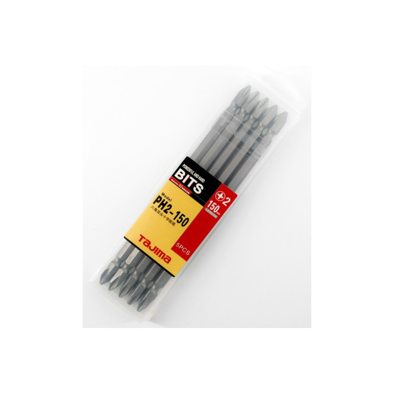 Бита TAJIMA PH2-150 мм двухсторонние (цена за 1 шт) (1303-0497)