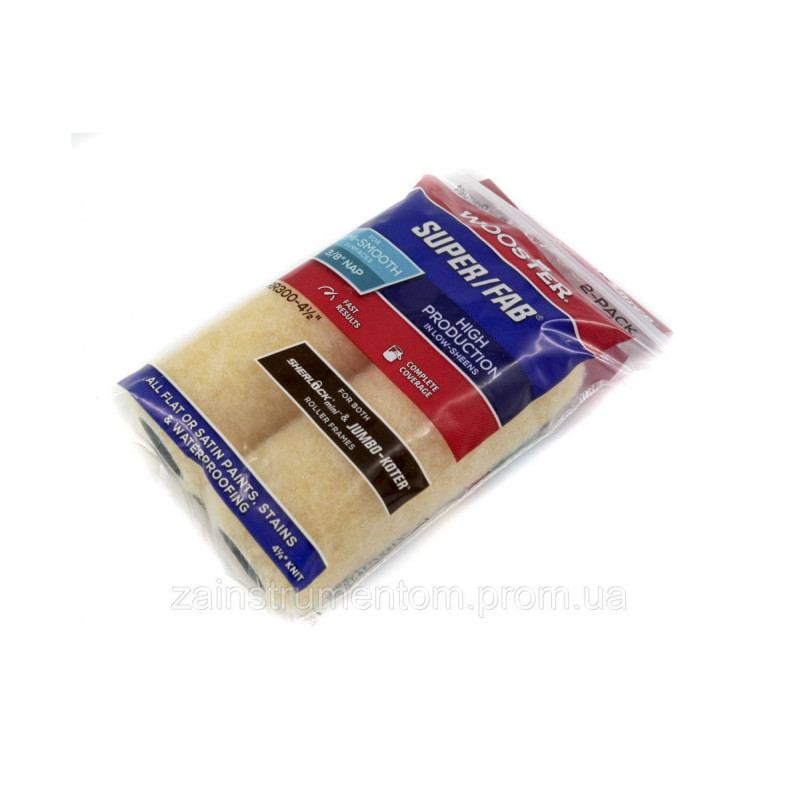 Валик малярный Wooster Super/Fab / вязаный RR300, 10 см