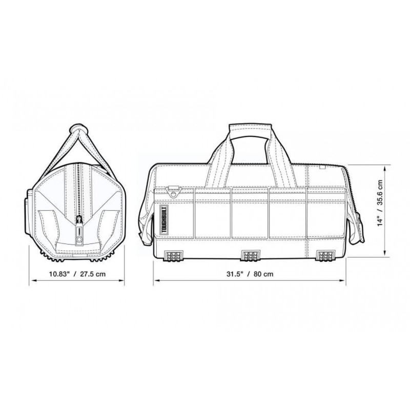 Сумка для инструментов ToughBuilt Contractor 800 мм (TB-60-26)