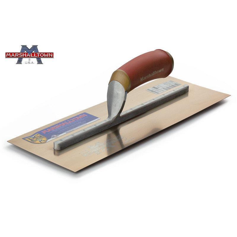 Профессиональный шпатель гладилка MARSHALLTOWN PermaShape Finishing Trowels финишная  356*127 мм (13413)