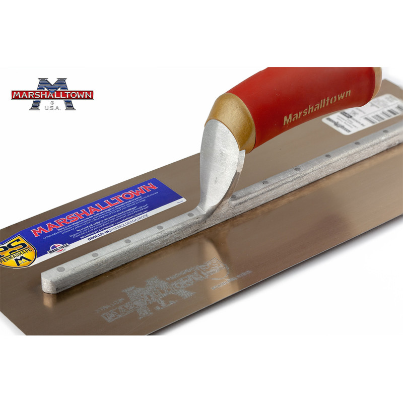 Профессиональный шпатель гладилка MARSHALLTOWN PermaShape Finishing Trowels финишная  356*127 мм (13413)