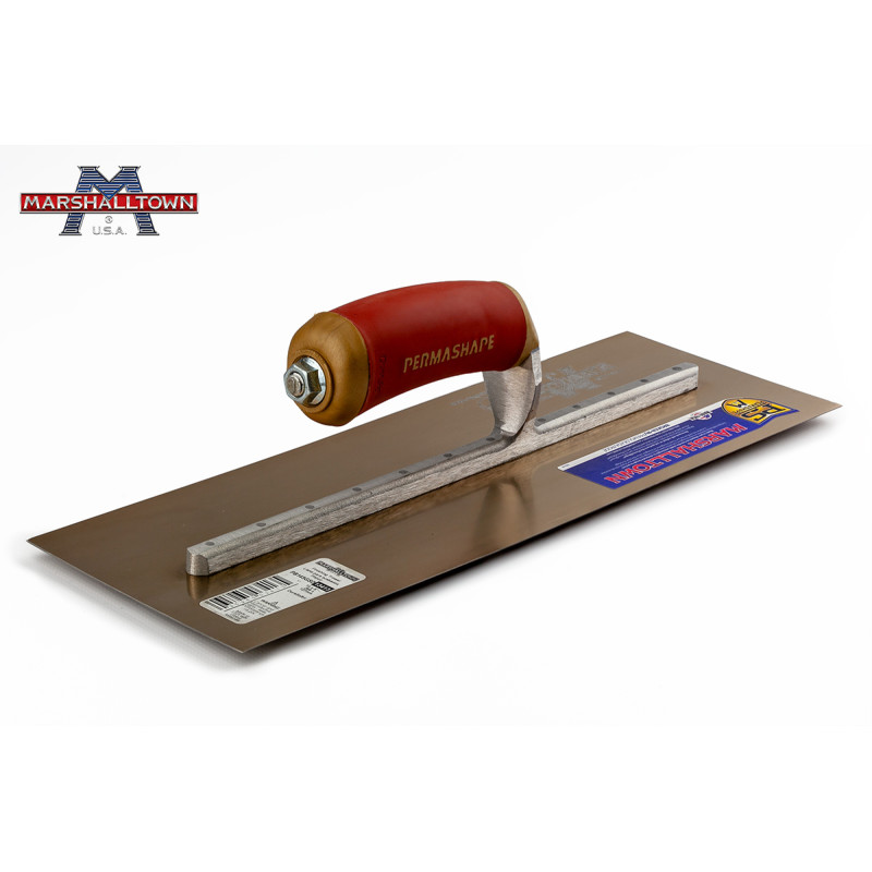Профессиональный шпатель гладилка MARSHALLTOWN PermaShape Finishing Trowels финишная  356*127 мм (13413)