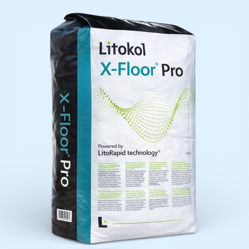 Готова рідка стяжка, Litokol X-Floor® Pro, 25 кг (аналог Litocem Pronto) (XFLPRO0025)