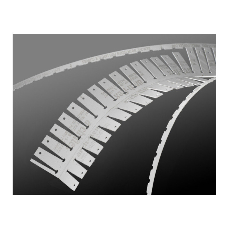 Стрічка кутова Strait-flex Arch-Flex для прямих та арочних кутів композитна 86мм х 5 м (SFAF5)