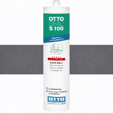 Санитарный силиконовый герметик OTTOSEAL S100 C1168 светлый графит, 300 мл (OTS100C1168)