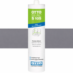 Санітарний силіконовий герметик OTTOSEAL S105 С02 свинець, 310 мл (OTS105C02) – Фото №1