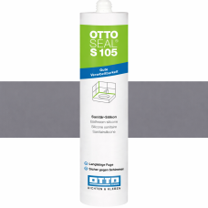 Санитарный силиконовый герметик OTTOSEAL S105 С02 свинец, 310 мл (OTS105C02)
