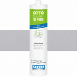 Санитарный силиконовый герметик OTTOSEAL S105 C1105 базальт, 310 мл (OTS105C1105) – Фото №1