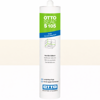 Санитарный силиконовый герметик OTTOSEAL S105 С116 белый лед, 310 мл (OTS105C116)