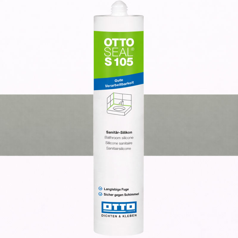 Санитарный силиконовый герметик OTTOSEAL S105 С2044 тортора, 310 мл (OTS105C2044)