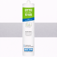 Санитарный силиконовый герметик OTTOSEAL S105 С71 титановый, 310 мл (OTS105C71)