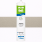 Санитарный силиконовый герметик OTTOSEAL S105 С77 серо-бежевый, 310 мл (OTS105C77) – Фото №1