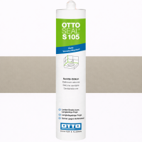 Санитарный силиконовый герметик OTTOSEAL S105 С77 серо-бежевый, 310 мл (OTS105C77)