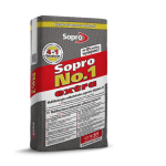 Клей для плитки Sopro высокоэластичный №1 400 extra C2 TE S1 22.5 кг серый (400E/22,5) – Фото №1